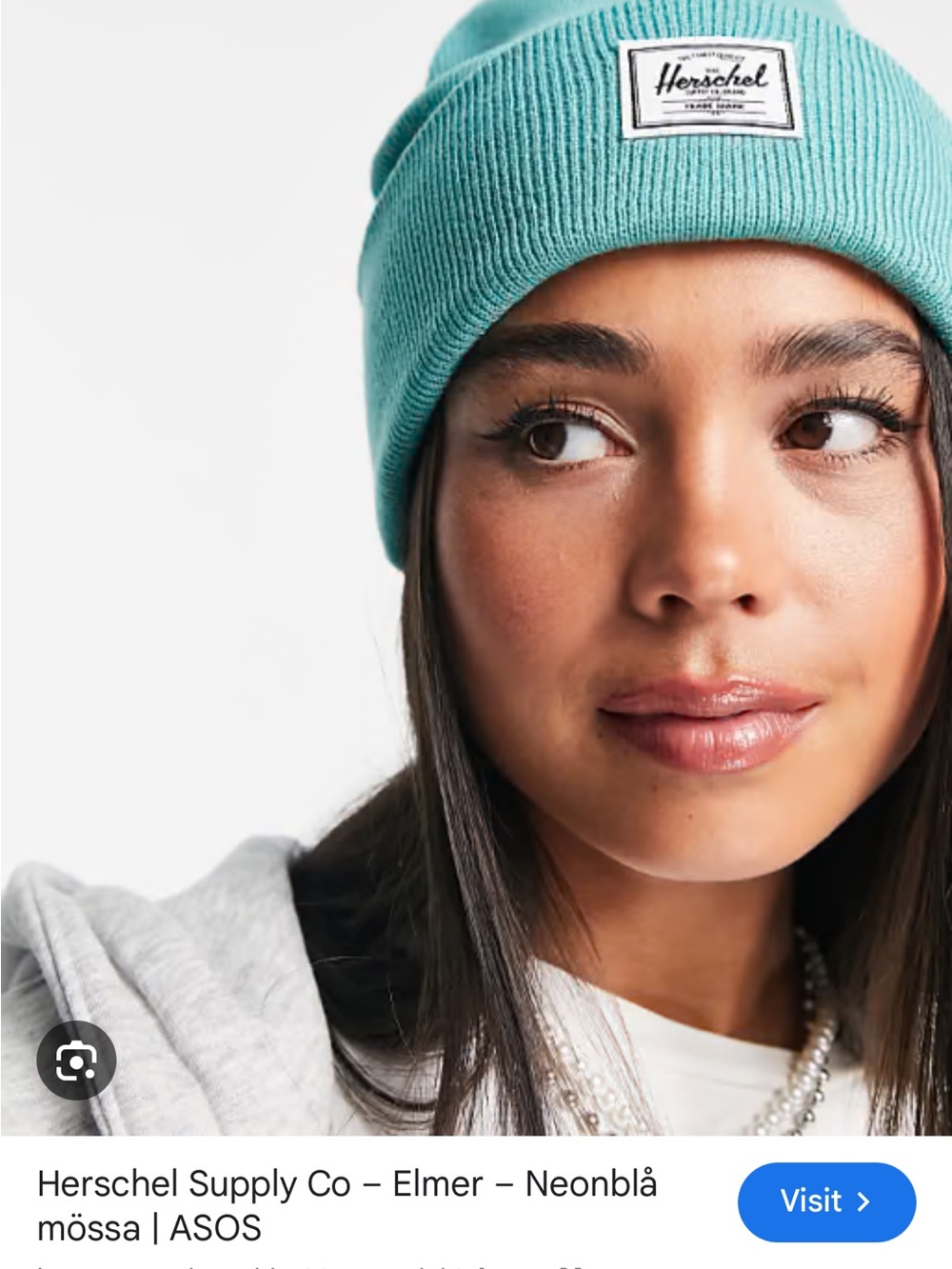Herschel Supply Company Teal Women’s Cuffed Knit Beanie-626-048/049
